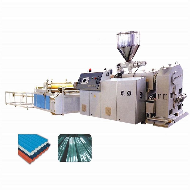 Dây chuyền sản xuất ngói lợp sóng PVC chứng chỉ CE