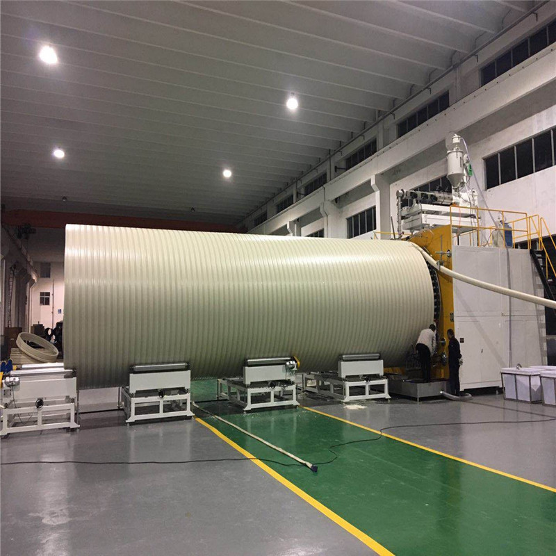 Dây chuyền sản xuất ống thoát nước đường kính lớn HDPE
